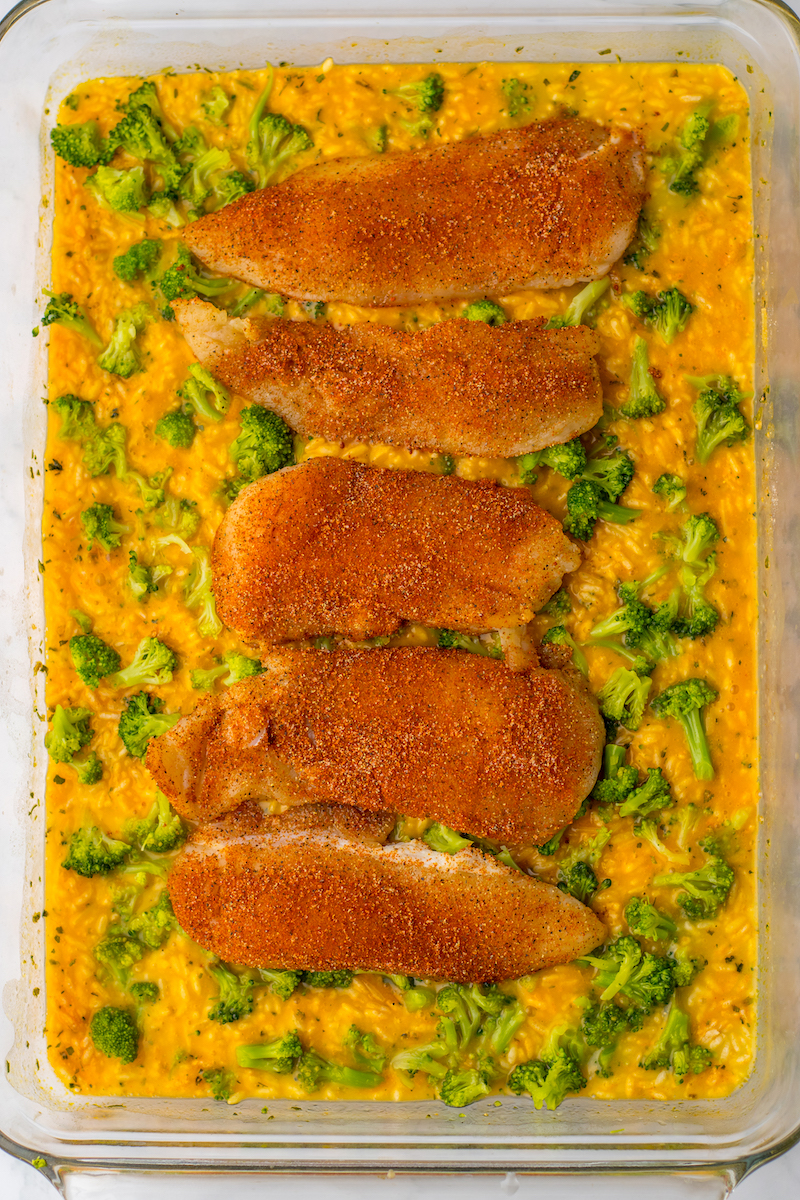 Broccoli chicken cheese casserole