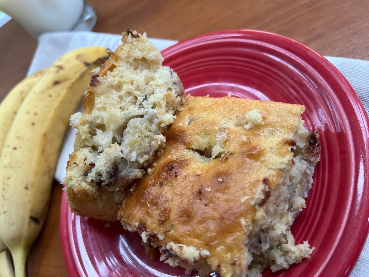 Yellow Cake Mix Banana Bread
