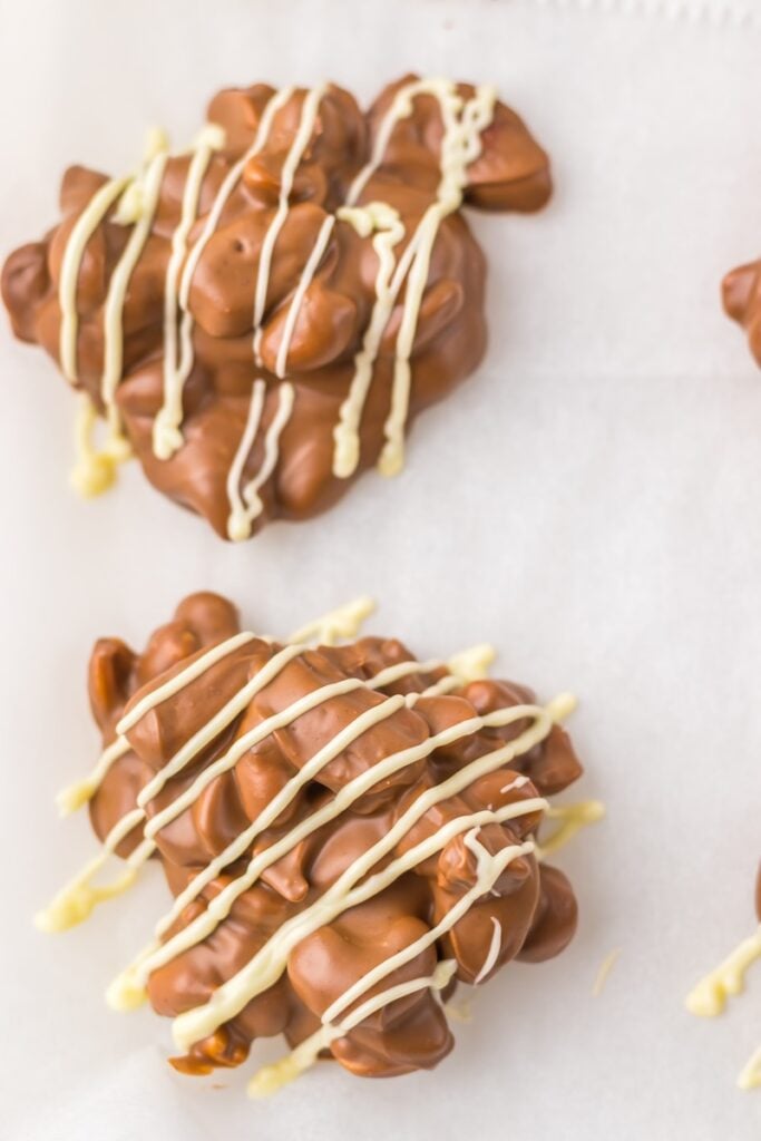 Crock Pot Chocolate Nut Clusters